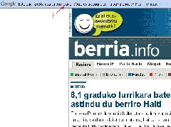 googlek malaieraz ari garela dio