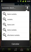 Google Voice Search euskaraz