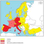 Azpidatziak Europako zine aretoetan