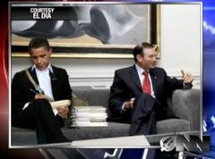 Obama eta Ibarretxe