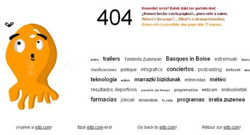 EITB 404 mezua