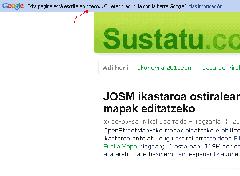 googlek txekieraz ari garela dio