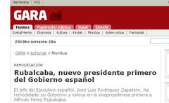 Rubalcaba presidente