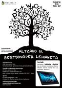 Altzako IV. Bertsopaper lehiaketa