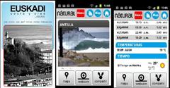 Euskadi, costa y olas aplikazioa