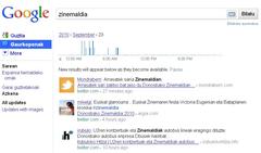 Google Realtime euskaraz