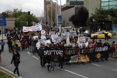 Kontseiluaren manifestazioa Iruñean