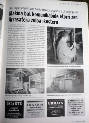 Komunikabideak zuloan