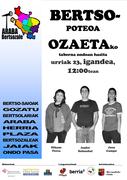 Bertso-poteoa OZAETAN
