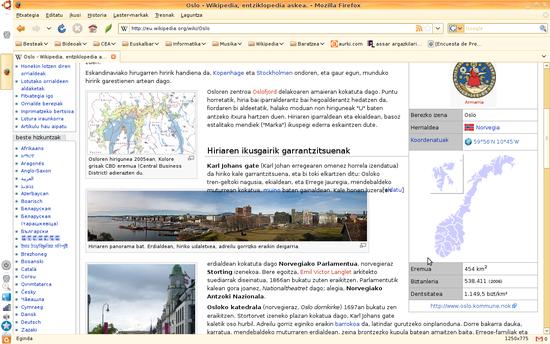 Oslo artikulua Wikipedian