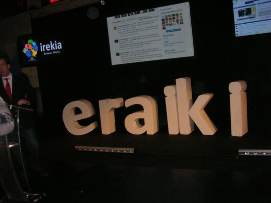 Irekia webgunearen aurkezpena