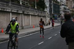 Hosea Kogei korrikalaria Donostiako maratoian