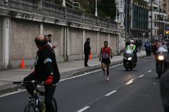 Abdelkebir Lamachi Donostiako maratoian
