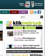 Klikmetroak iframe-a Berrian