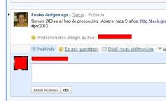 Google Buzz euskaraz