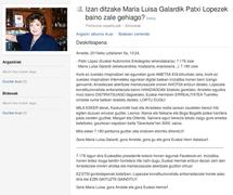 Marialuisa Galardiren zaleak Tuentin