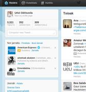Twitter, interfazea euskaraz