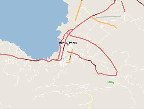 Port-au-Prince mapeatu aurretik