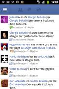 Facebook euskaraz Android