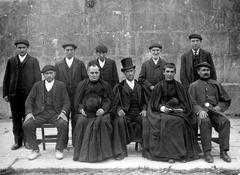 Lizartzako agintariak 1914. urtean.