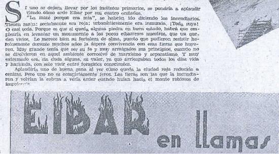 Eibar en Llamas
