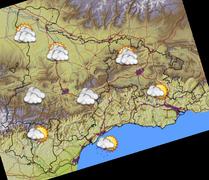 Euskal Herriko eguraldiaren mapa alternatiboa