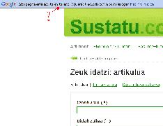 Googlek italieraz ari garela dio