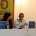 Larraitz Altuna eta Andoni Mujika Durangoko Azokan Lanki ikertegiaren azken liburua aurkezten: “La experiencia cooperativa de Mondragon. Una síntesis general”