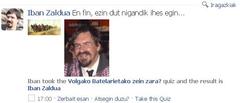 Iban Zaldua facebook-en