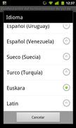 Google Voice Search euskaraz, Android telefonoetarako