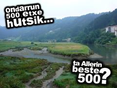 500 etxe hutsik
