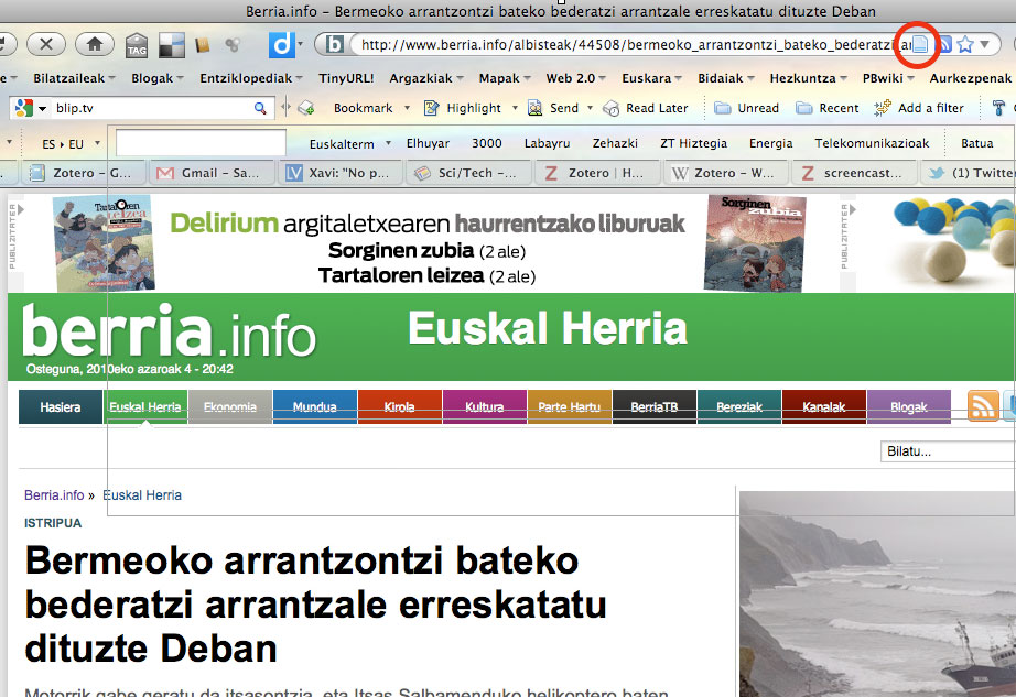 Zotero Berrian