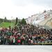 Egunkariarekin elkartasuna adierazteko Eibarren azaroaren 28an bildutakoen argazkia.