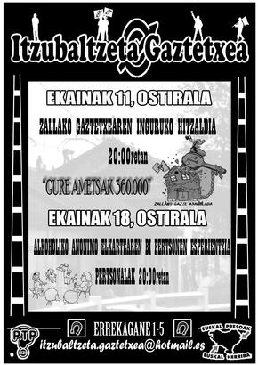 ekaina hitzaldiak