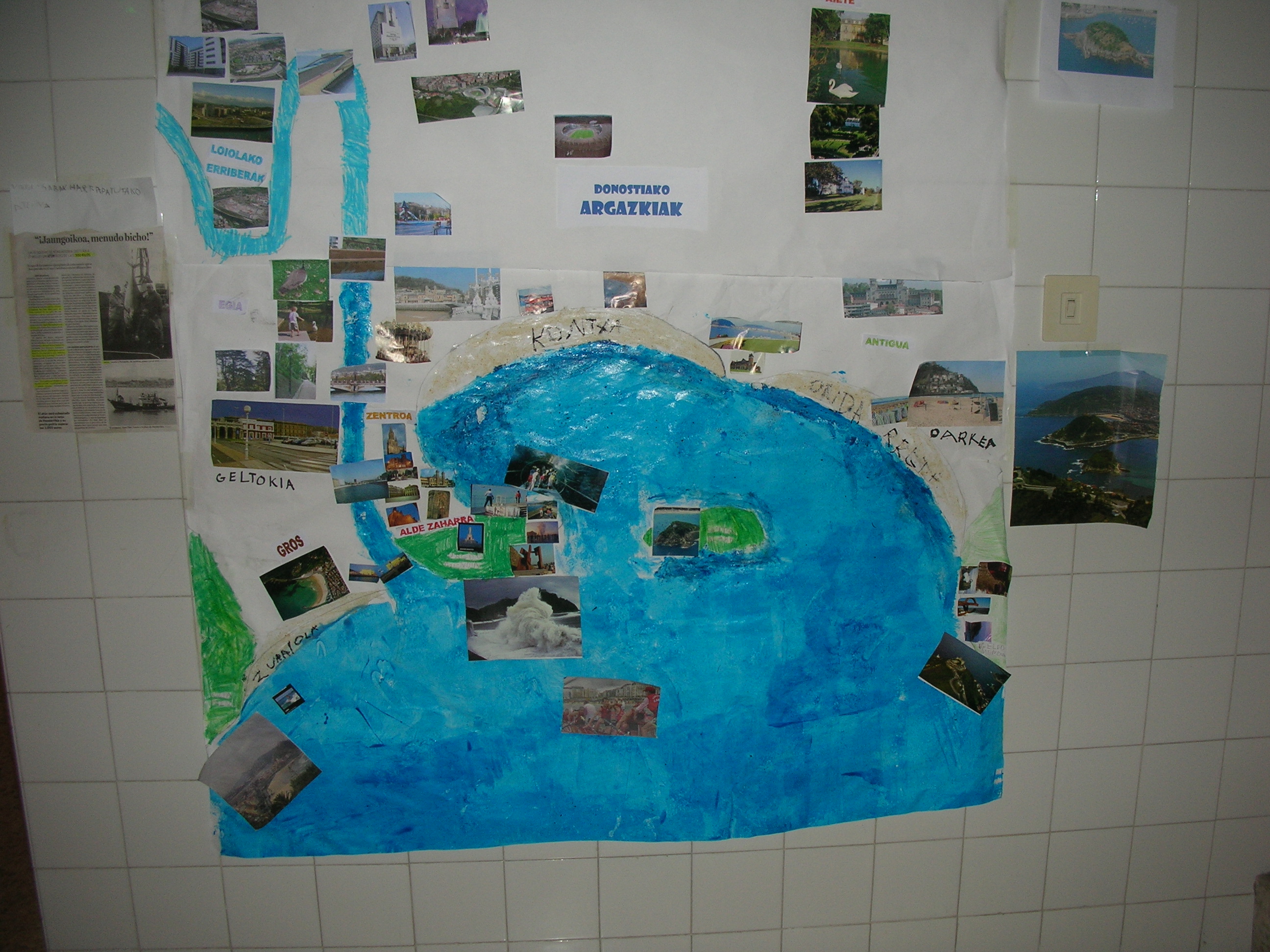 Donostiako mapa