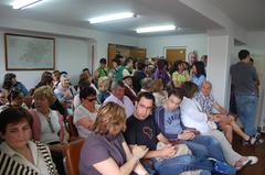 Herritarrak pleno aretoan