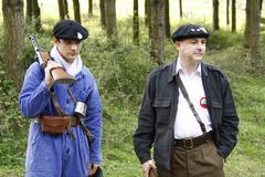 Guenesko errekreazio historikoa. Gudariak.