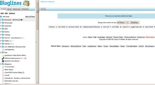 Bloglines itxi egingo dute urriaren 1ean
