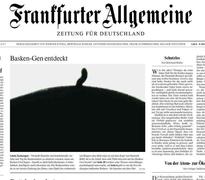 Txapela Frankfurter Allgemeine egunkaria