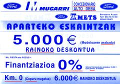 Debagoieneko Ford kontsezionarioak