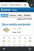 Zurean.com FirefoxOS emulatzailean
