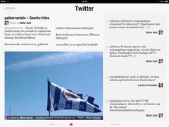Flipboard, horizontalki