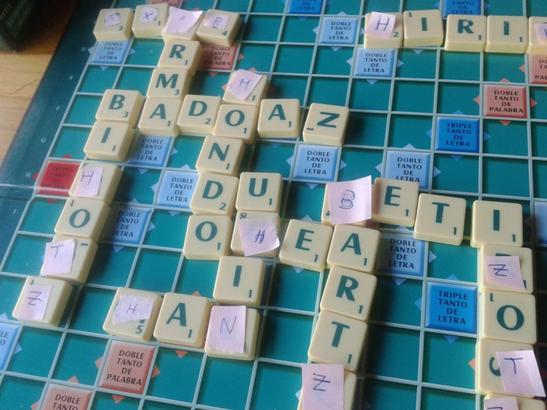 Scrabble analogiko batekin euskaraz