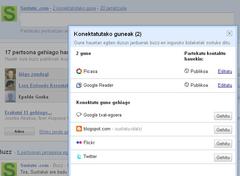 Buzz eta Twitter lotzeko