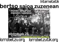 bertso saioa Internetetik