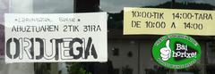 Oporretako ordutegiak