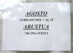 Oporretako ordutegia