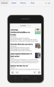 Google Currents, Android, bertikala