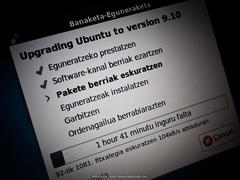 ubuntu eguneratzen