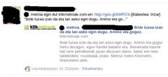 Klikmetroak Facebook-en